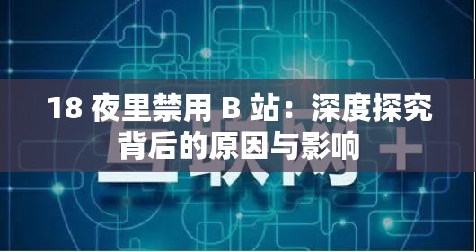 18 夜里禁用 B 站：深度探究背后的原因与影响