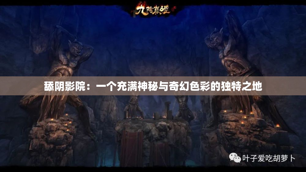 舔阴影院：一个充满神秘与奇幻色彩的独特之地