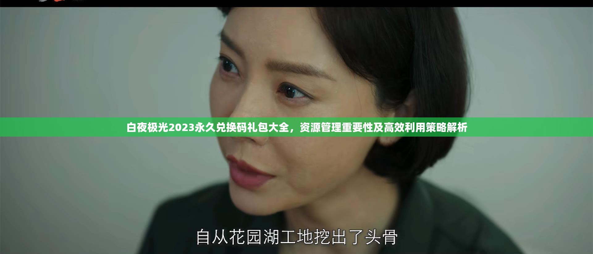白夜极光2023永久兑换码礼包大全，资源管理重要性及高效利用策略解析