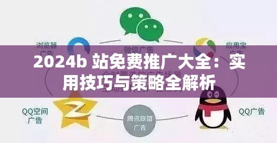 2024b 站免费推广大全：实用技巧与策略全解析
