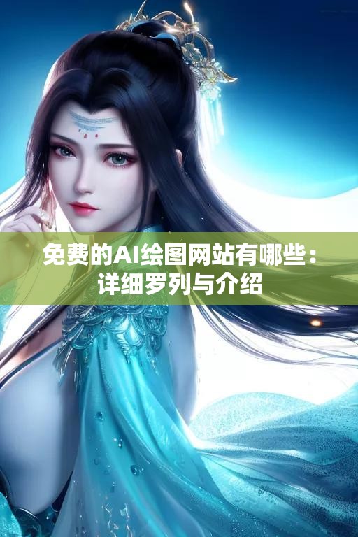 免费的AI绘图网站有哪些：详细罗列与介绍