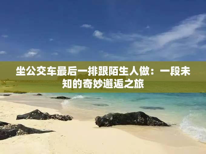 坐公交车最后一排跟陌生人做：一段未知的奇妙邂逅之旅