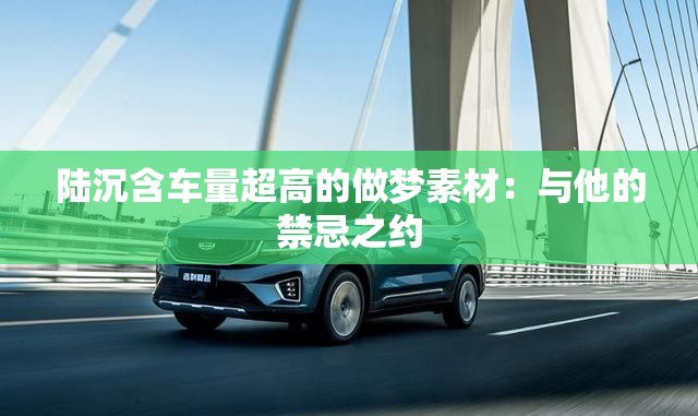 陆沉含车量超高的做梦素材：与他的禁忌之约