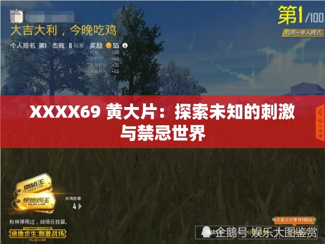XXXX69 黄大片：探索未知的刺激与禁忌世界