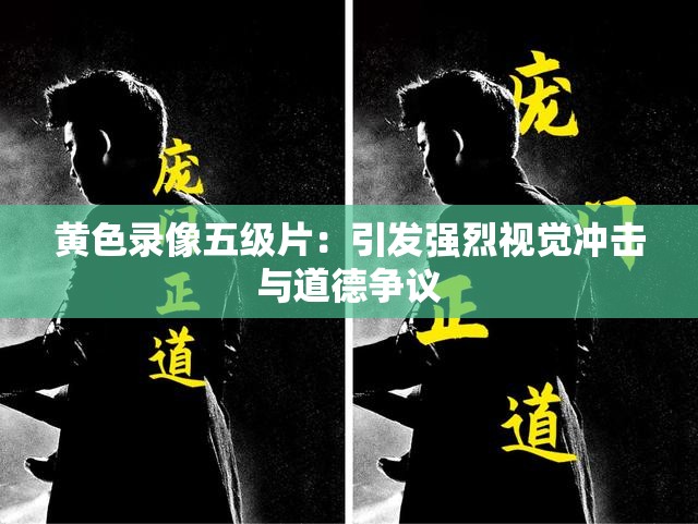 黄色录像五级片：引发强烈视觉冲击与道德争议