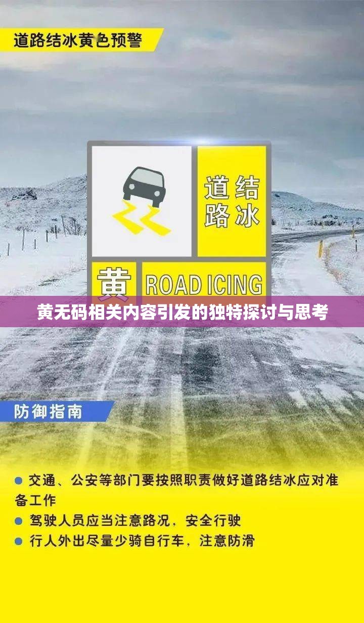黄无码相关内容引发的独特探讨与思考