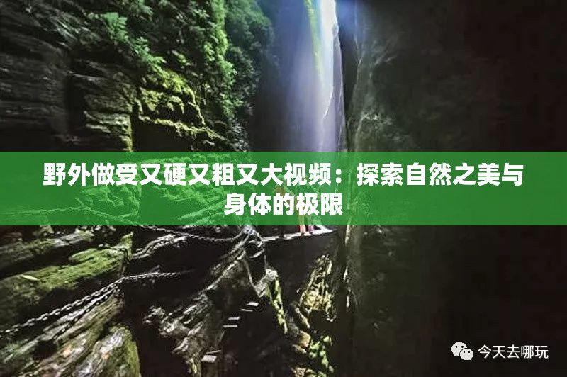 野外做受又硬又粗又大视频：探索自然之美与身体的极限