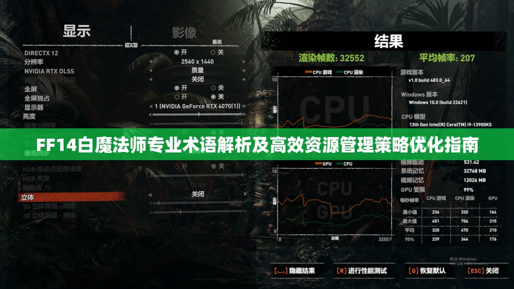 FF14白魔法师专业术语解析及高效资源管理策略优化指南