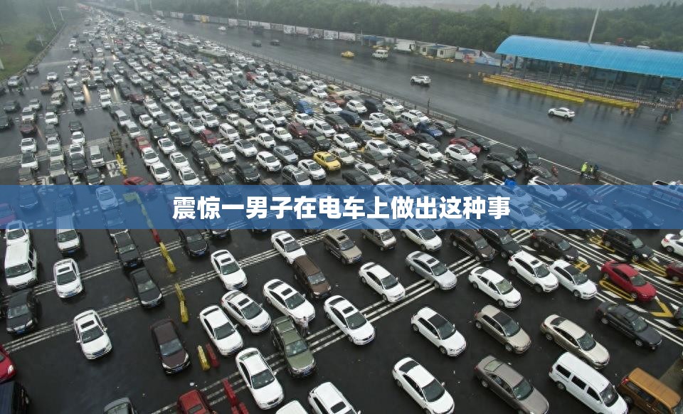 震惊一男子在电车上做出这种事