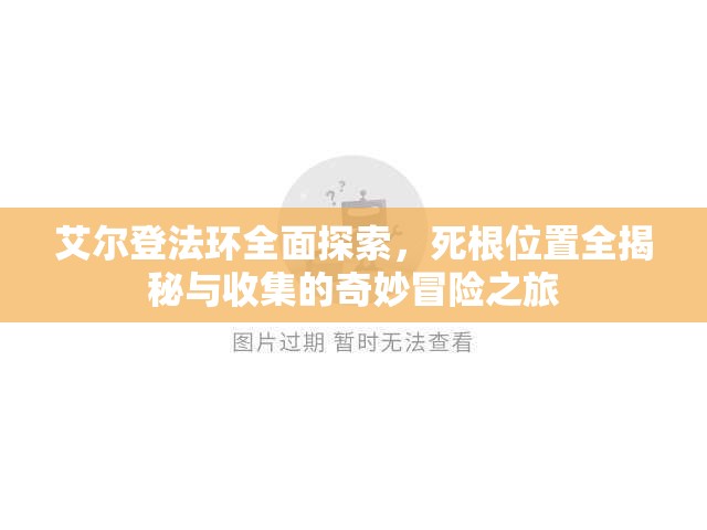 艾尔登法环全面探索，死根位置全揭秘与收集的奇妙冒险之旅