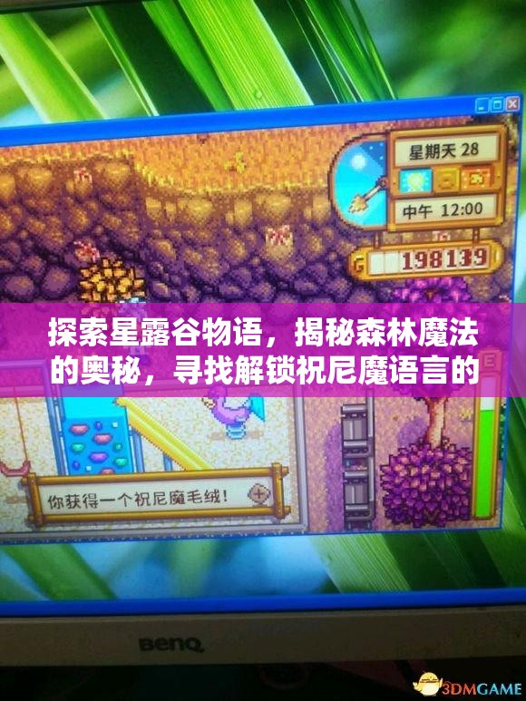 探索星露谷物语，揭秘森林魔法的奥秘，寻找解锁祝尼魔语言的神秘钥匙
