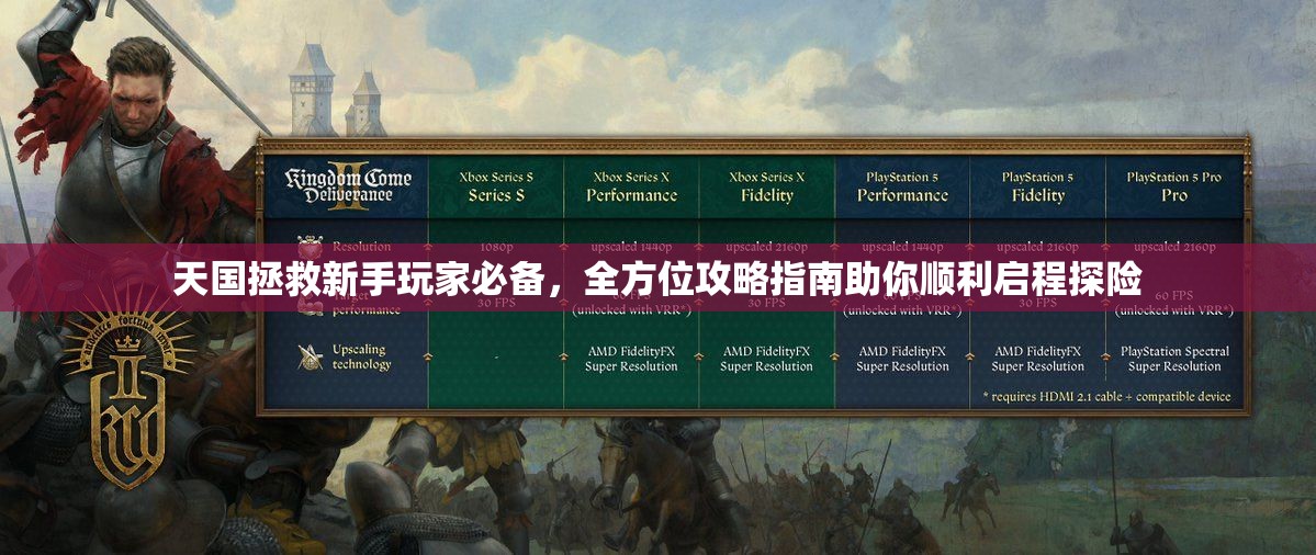 天国拯救新手玩家必备，全方位攻略指南助你顺利启程探险