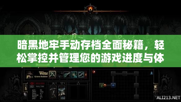 暗黑地牢手动存档全面秘籍，轻松掌控并管理您的游戏进度与体验