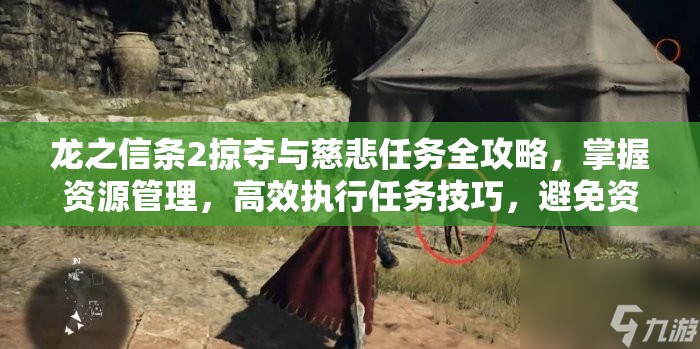 龙之信条2掠夺与慈悲任务全攻略，掌握资源管理，高效执行任务技巧，避免资源浪费