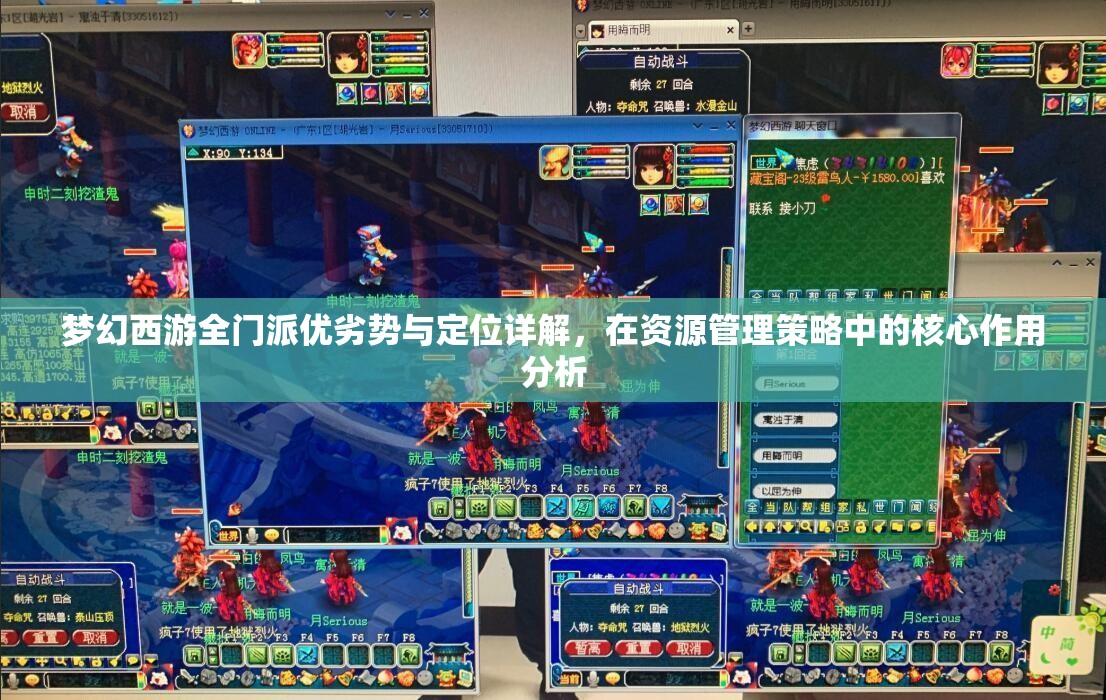 梦幻西游全门派优劣势与定位详解，在资源管理策略中的核心作用分析