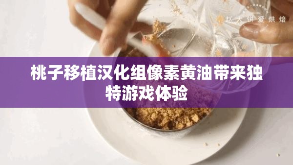 桃子移植汉化组像素黄油带来独特游戏体验