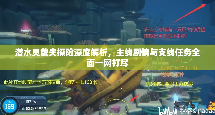 潜水员戴夫探险深度解析，主线剧情与支线任务全面一网打尽