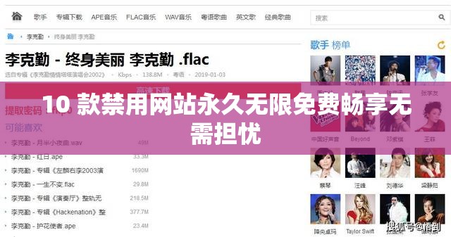 10 款禁用网站永久无限免费畅享无需担忧