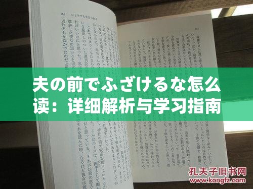 夫の前でふざけるな怎么读：详细解析与学习指南