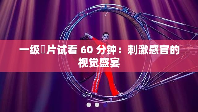 一级婬片试看 60 分钟：刺激感官的视觉盛宴
