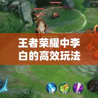 王者荣耀中李白的高效玩法揭秘，连招技巧分享与资源管理艺术详解