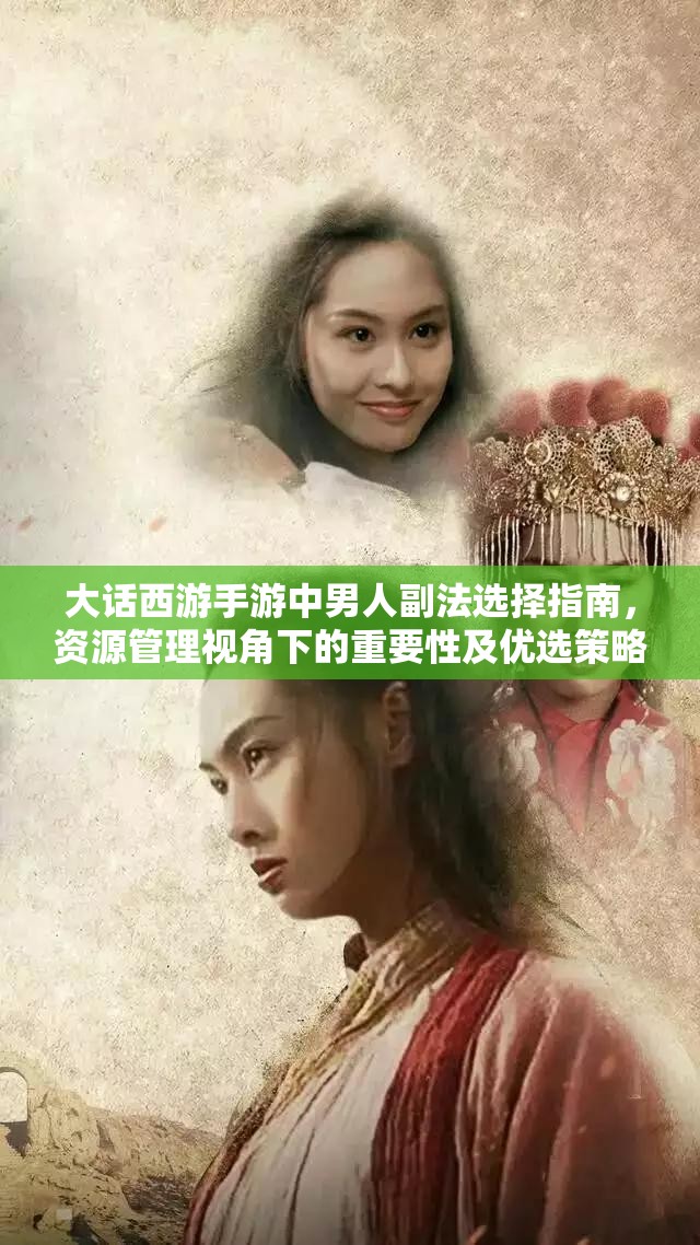 大话西游手游中男人副法选择指南，资源管理视角下的重要性及优选策略