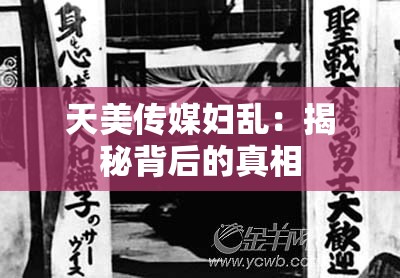 天美传媒妇乱：揭秘背后的真相