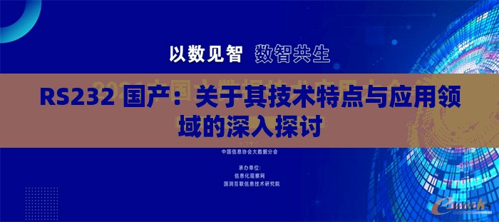 RS232 国产：关于其技术特点与应用领域的深入探讨