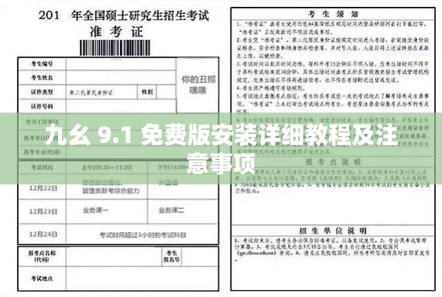 九幺 9.1 免费版安装详细教程及注意事项