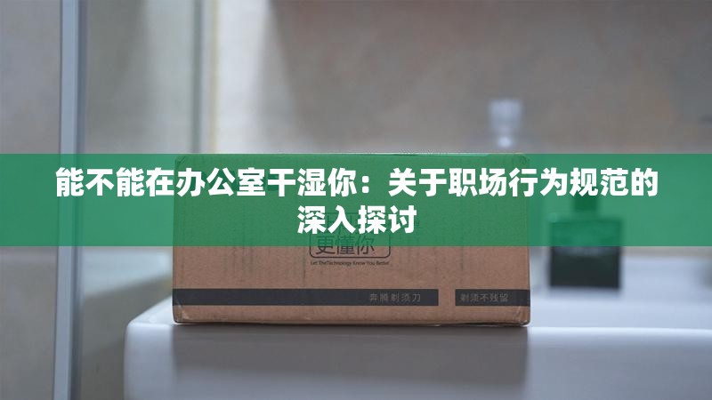 能不能在办公室干湿你：关于职场行为规范的深入探讨