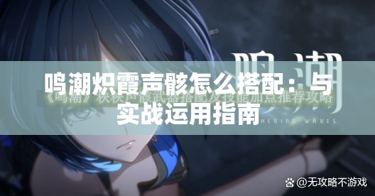 鸣潮炽霞声骸怎么搭配：与实战运用指南
