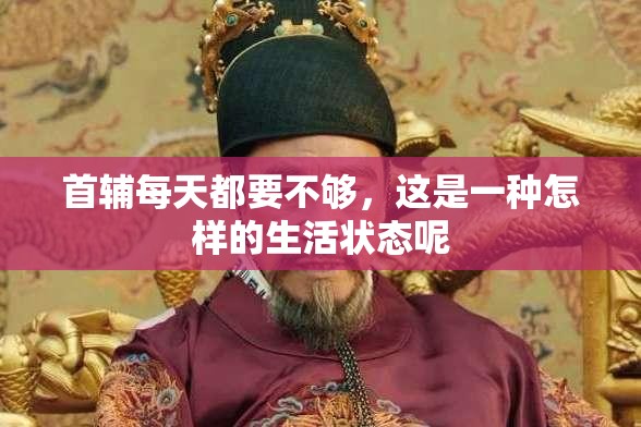 首辅每天都要不够，这是一种怎样的生活状态呢