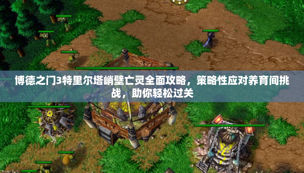 博德之门3特里尔塔峭壁亡灵全面攻略，策略性应对养育间挑战，助你轻松过关