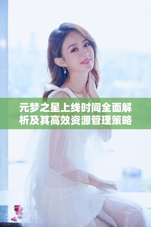 元梦之星上线时间全面解析及其高效资源管理策略分析