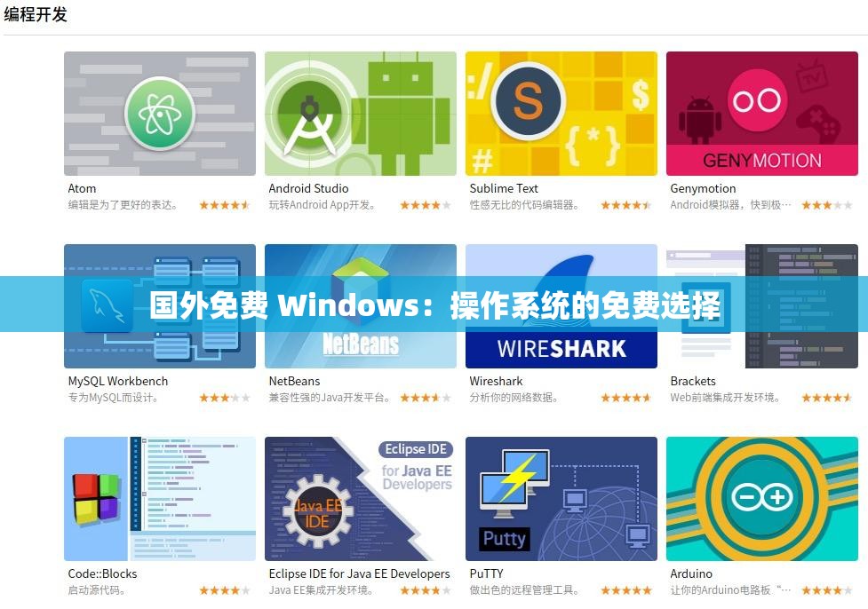 国外免费 Windows：操作系统的免费选择