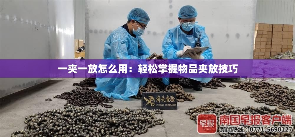 一夹一放怎么用：轻松掌握物品夹放技巧