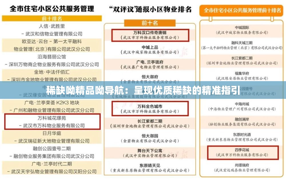 稀缺呦精品呦导航：呈现优质稀缺的精准指引