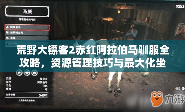 荒野大镖客2赤红阿拉伯马驯服全攻略，资源管理技巧与最大化坐骑价值指南