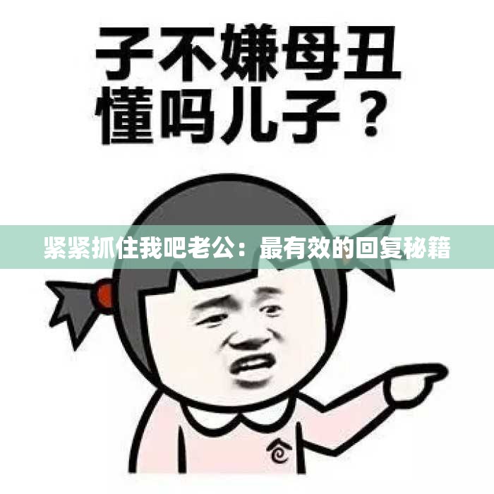 紧紧抓住我吧老公：最有效的回复秘籍