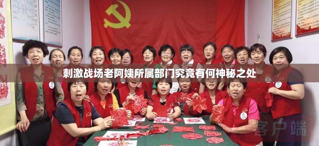 刺激战场老阿姨所属部门究竟有何神秘之处