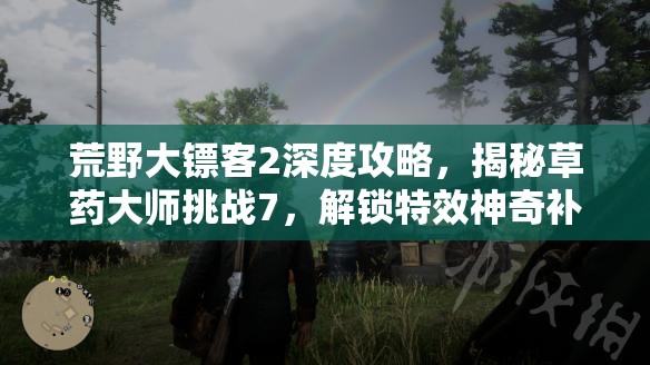 荒野大镖客2深度攻略，揭秘草药大师挑战7，解锁特效神奇补剂的隐藏秘诀