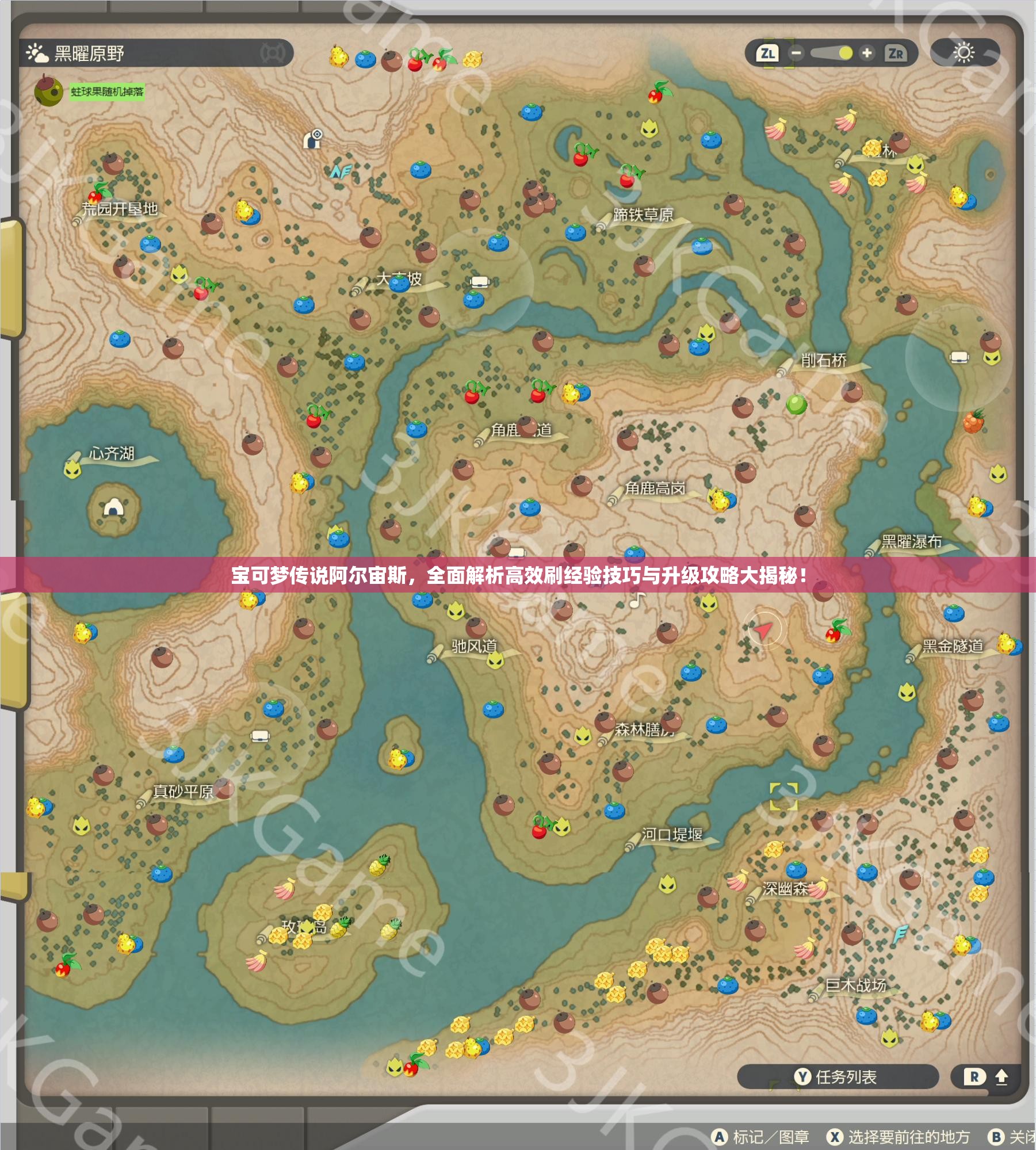 宝可梦传说阿尔宙斯，全面解析高效刷经验技巧与升级攻略大揭秘！