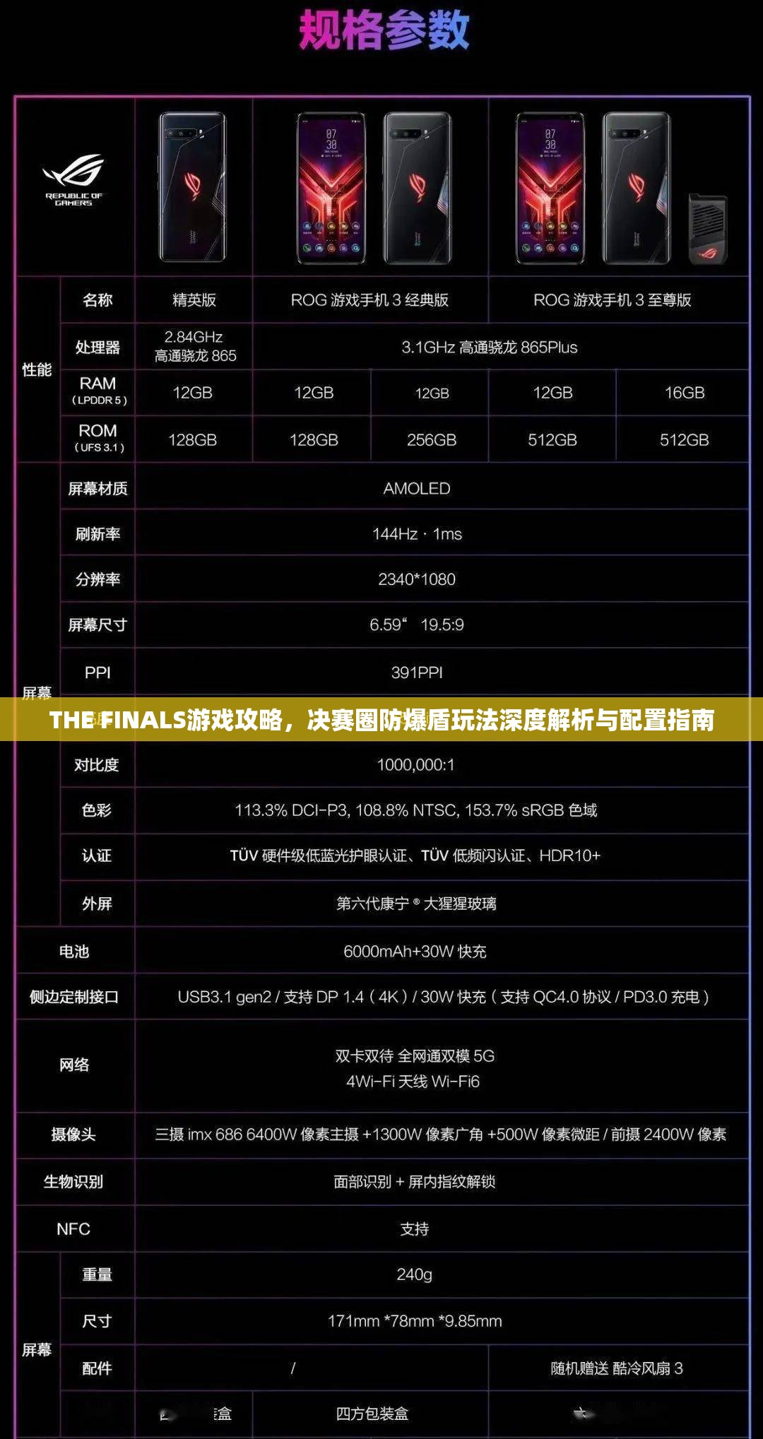 THE FINALS游戏攻略，决赛圈防爆盾玩法深度解析与配置指南