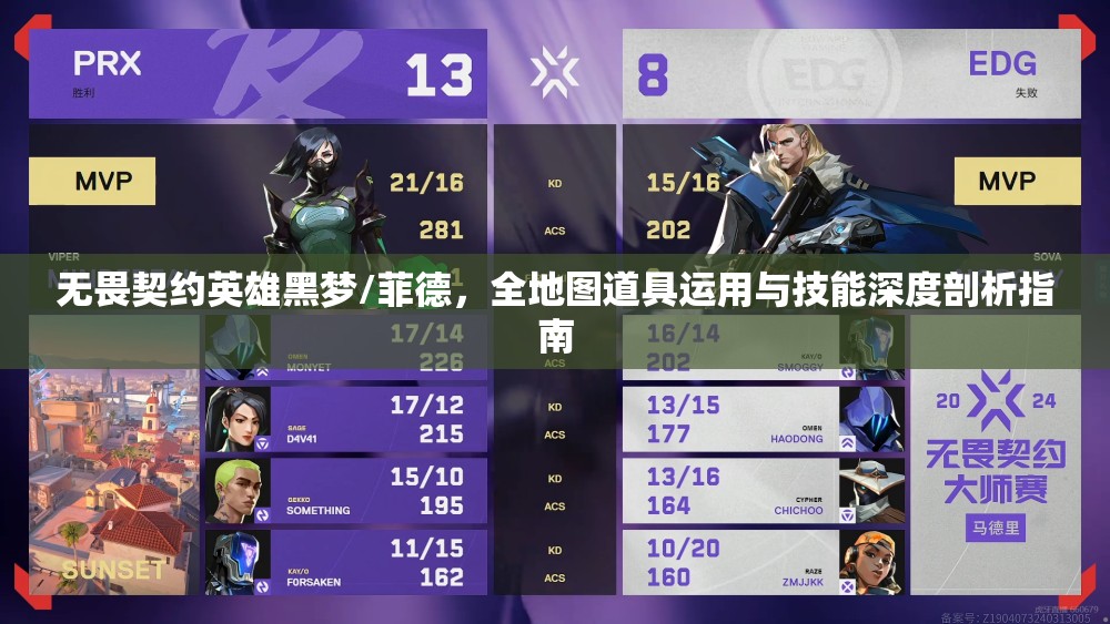 无畏契约英雄黑梦/菲德，全地图道具运用与技能深度剖析指南