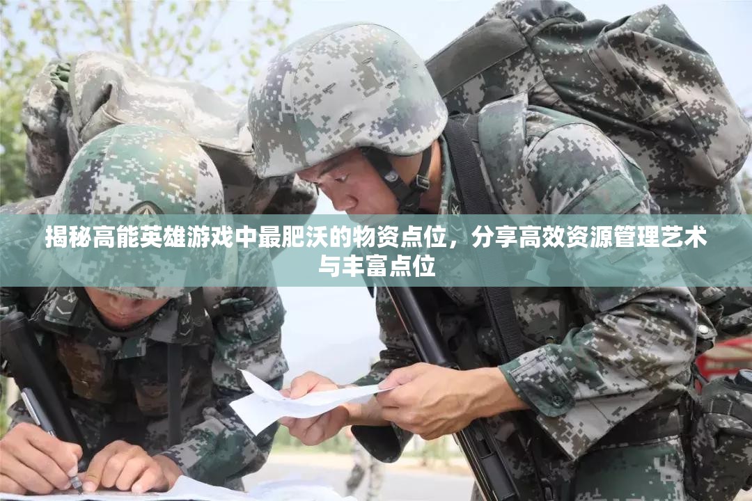 揭秘高能英雄游戏中最肥沃的物资点位，分享高效资源管理艺术与丰富点位