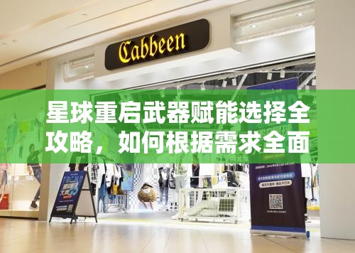 星球重启武器赋能选择全攻略，如何根据需求全面赋能提升战斗力