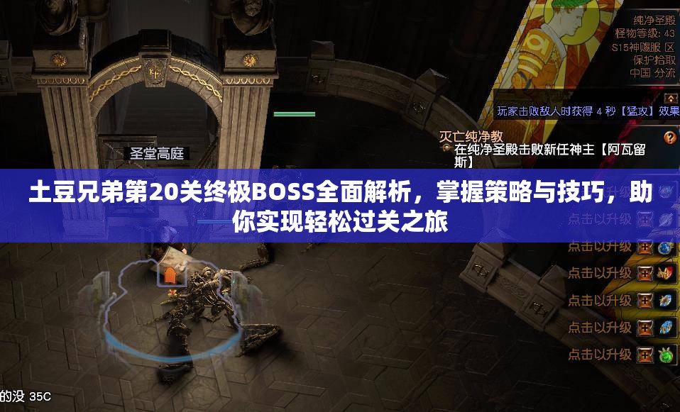 土豆兄弟第20关终极BOSS全面解析，掌握策略与技巧，助你实现轻松过关之旅