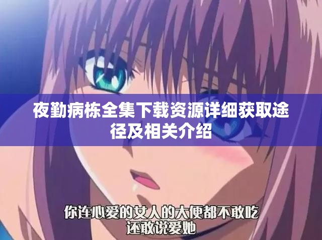 夜勤病栋全集下载资源详细获取途径及相关介绍