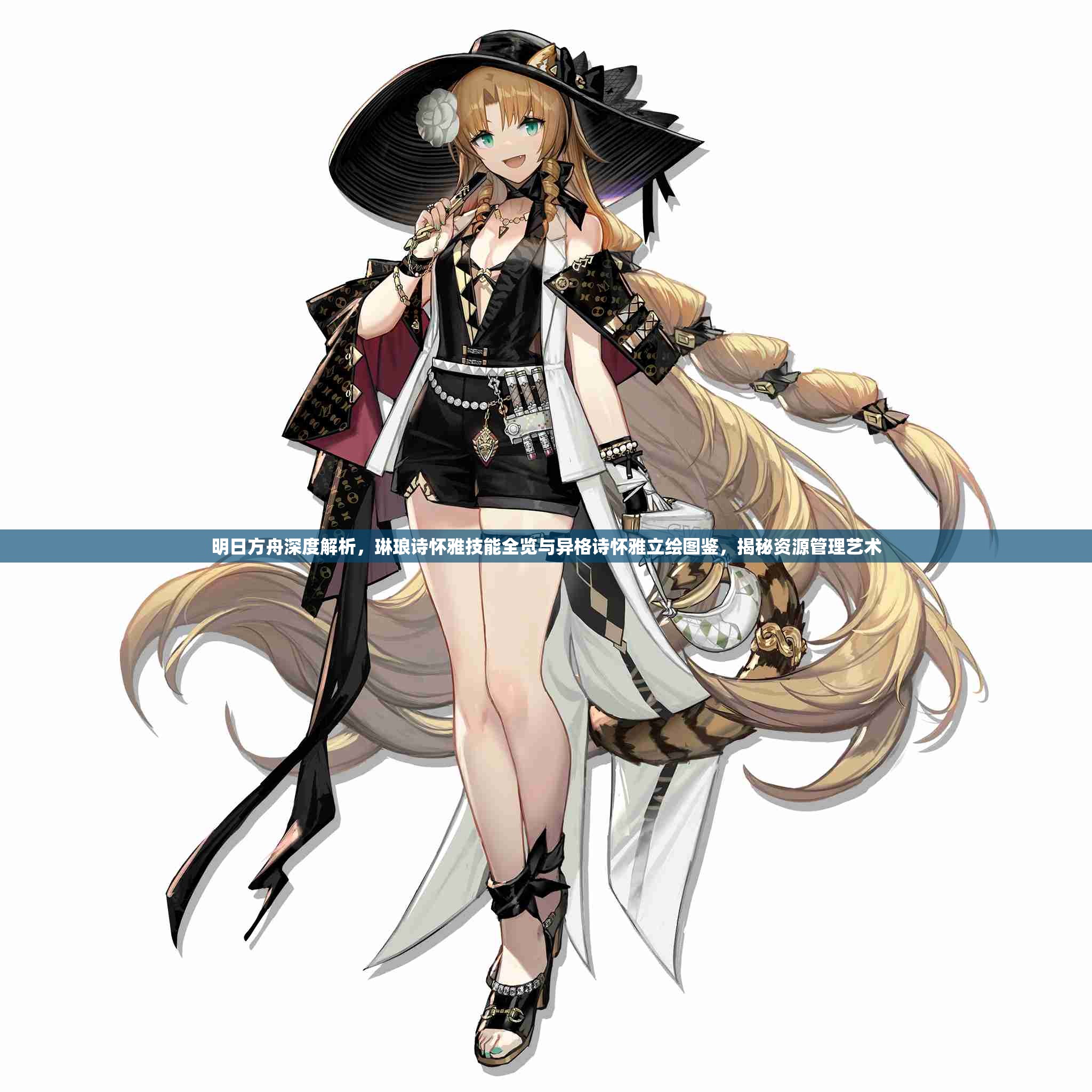 明日方舟深度解析，琳琅诗怀雅技能全览与异格诗怀雅立绘图鉴，揭秘资源管理艺术