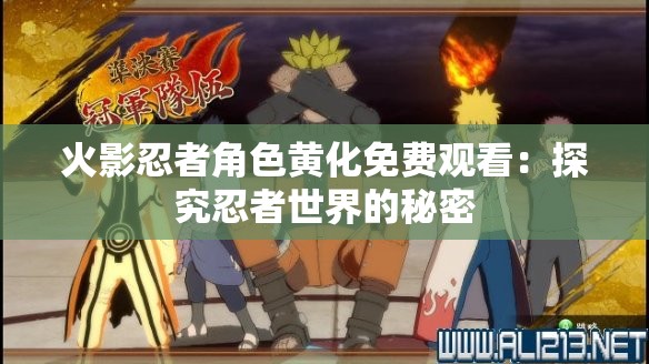 火影忍者角色黄化免费观看：探究忍者世界的秘密